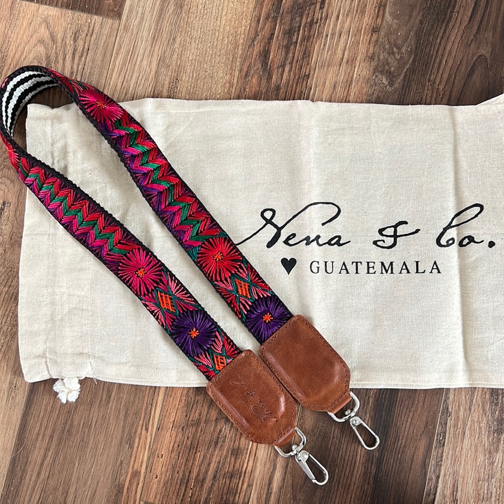 Nena & Co Camera or Bag Strap - Jewel Tones